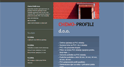 Desktop Screenshot of chemo-profili.hr